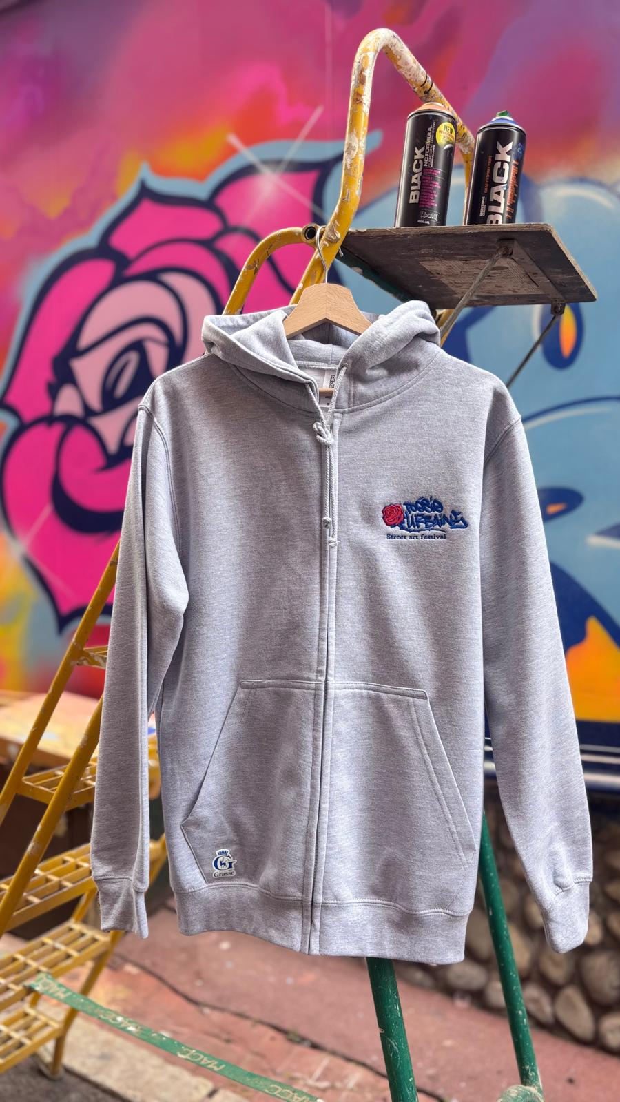 Sweat Zippé POÉSIE URBAINE X LACOLAB