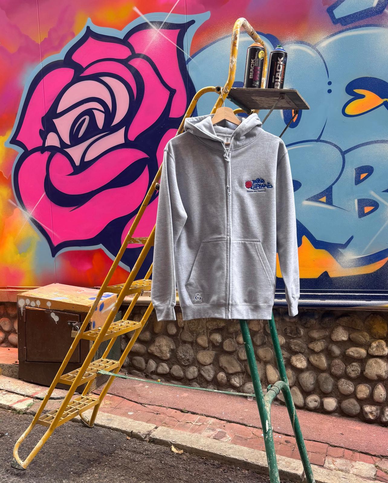 Sweat Zippé POÉSIE URBAINE X LACOLAB