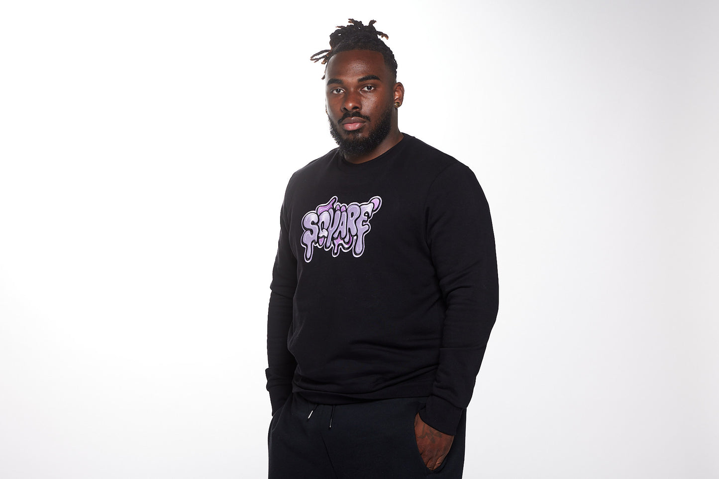 Sweatshirt Blue Dusty / GIVE LOVE BACK