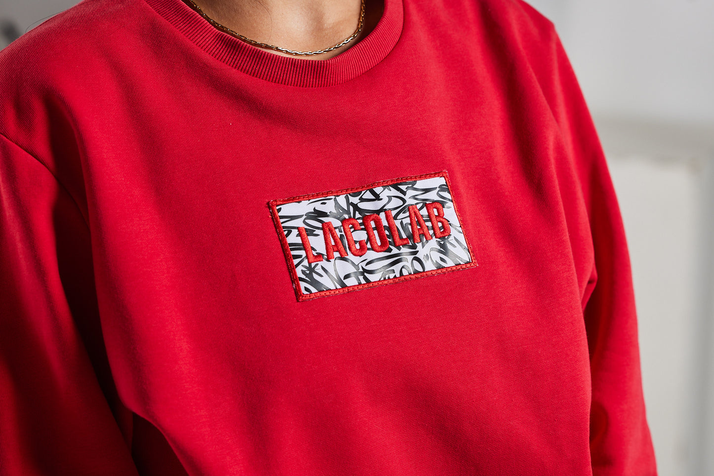Sweatshirt Blue Dusty / GIVE LOVE BACK