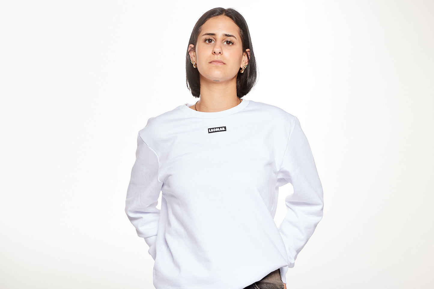 Sweatshirt Blue Dusty / GIVE LOVE BACK