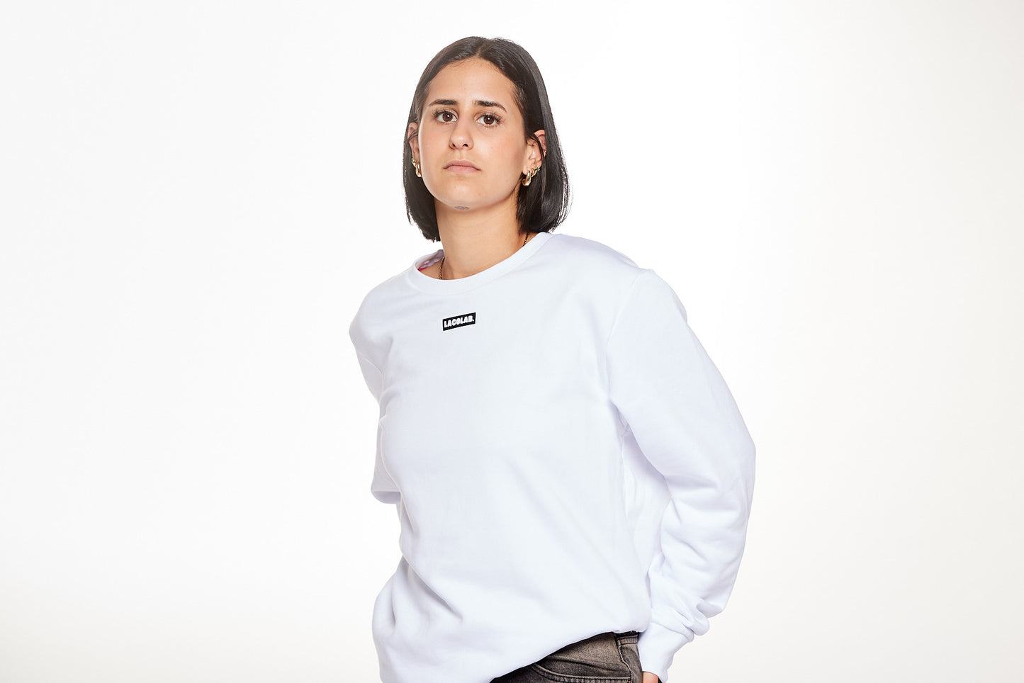 Sweatshirt Blue Dusty / GIVE LOVE BACK