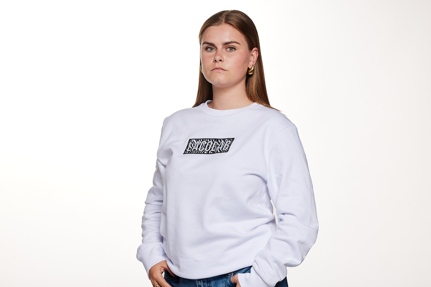 Sweatshirt Blue Dusty / GIVE LOVE BACK
