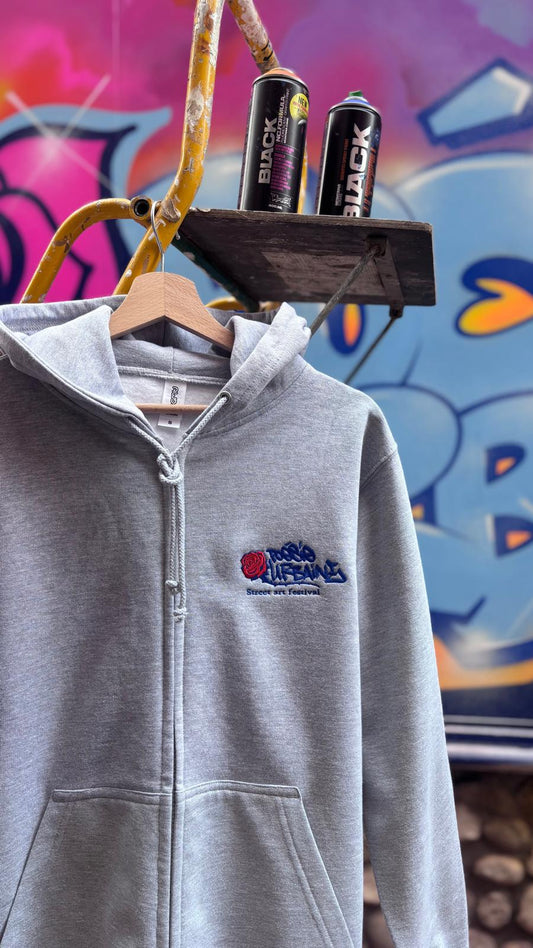 Sweat Zippé POÉSIE URBAINE X LACOLAB