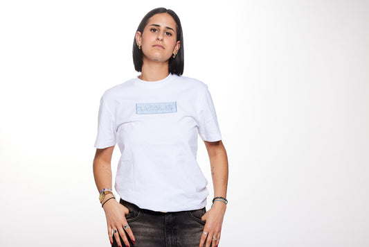 T-shirt streetwear brodé édition limitée - PAISLEY DROP / LACOLAB