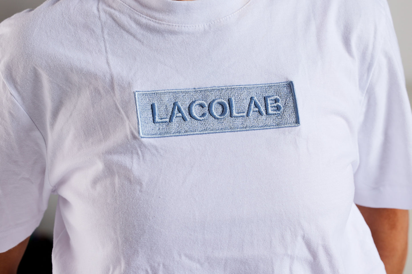 T-shirt streetwear brodé édition limitée - PAISLEY DROP / LACOLAB
