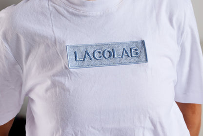 T-shirt streetwear brodé édition limitée - PAISLEY DROP / LACOLAB