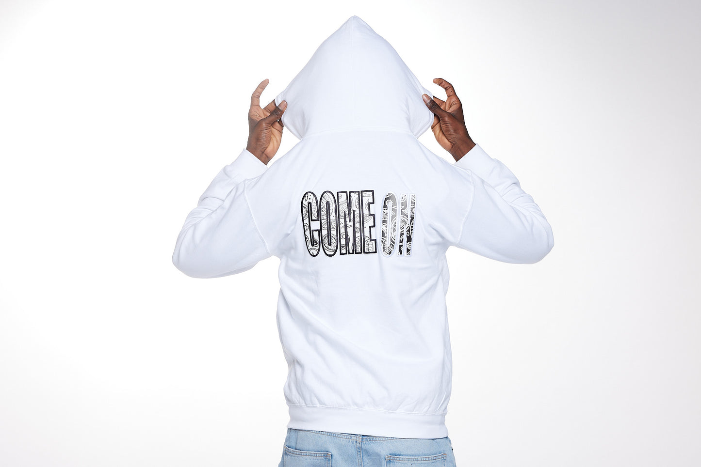 Hoodie streetwear édition limitée - COME ON / LACOLAB