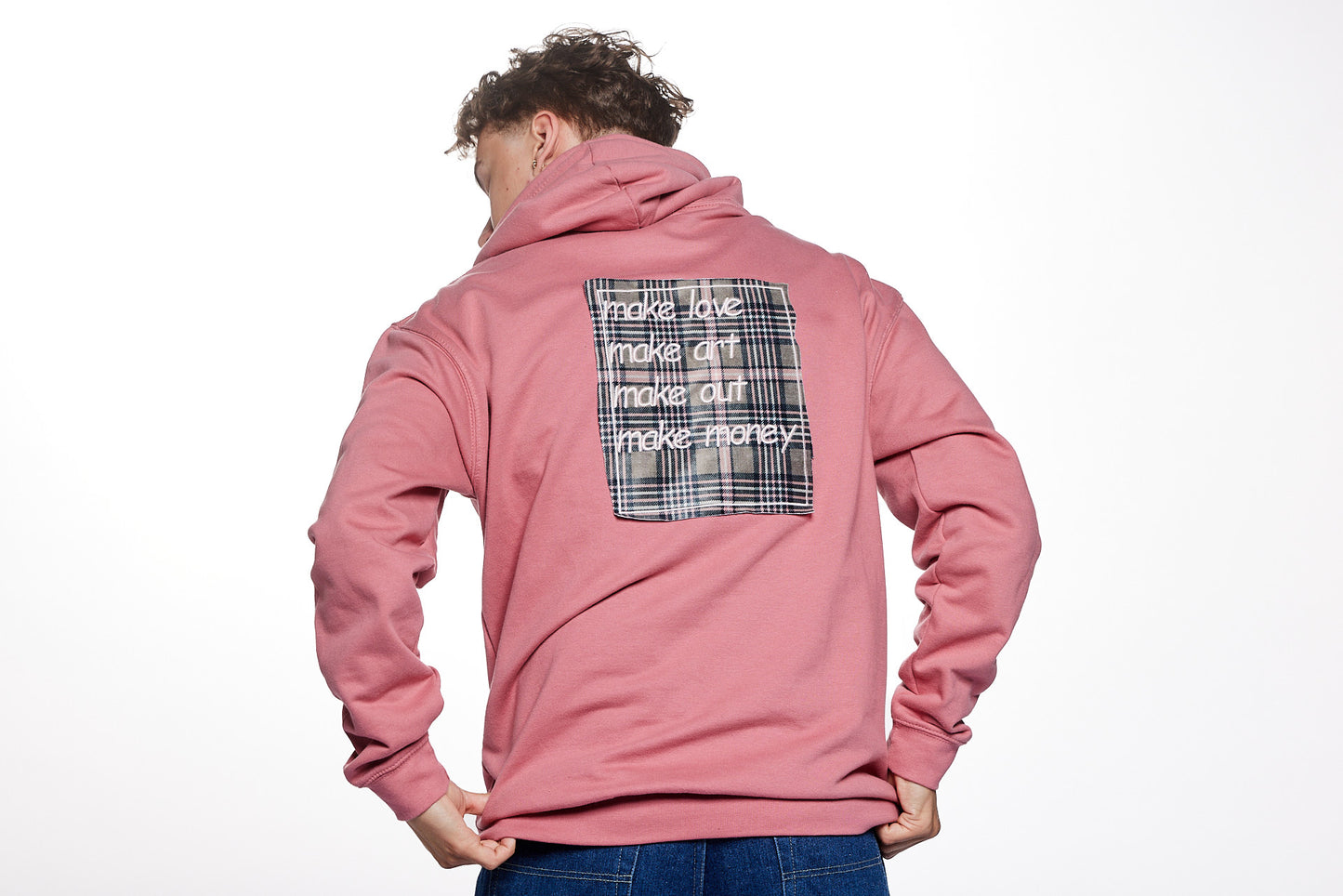Sweatshirt Pink Dusty Rose / MAKE LOVE